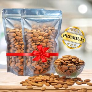 100% Premium Quality California Almonds 500g (2×250g pack) Combo pack
