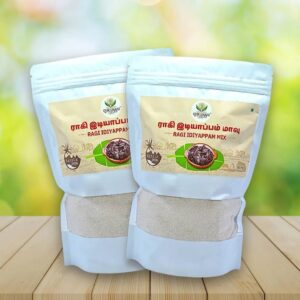 2025/10/1000325692.jpg Uyir Unavu Organic Foods Ragi Idiyappam Mix | Finger Millet Idiappam Flour Healthy Breakfast (500g×2)