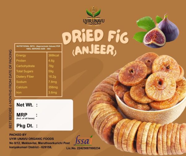 2025/12/1000326258.jpg Fig Premium Dried Anjeer 100% Natural No added Sugar Rich source of Fiber