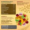 Mixed Fruit Chips Crispy & Crunchy Healthy Dried Fruit Chips Snacks | Fiber Rich Vegetable Chips 100g