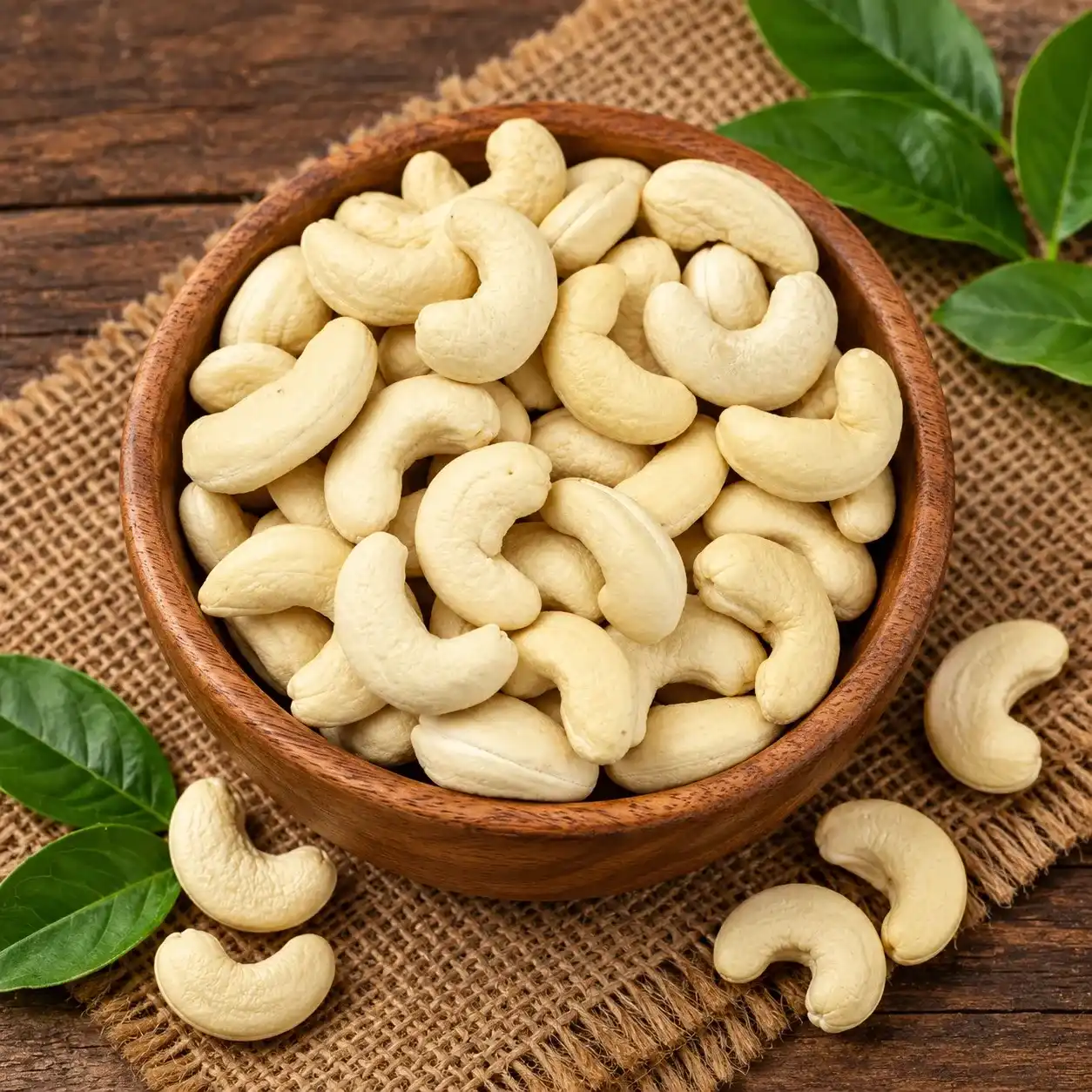 Cashew Nuts W320 | Premium Quality Whole Cashews | Uyir Unavu Organic Foods